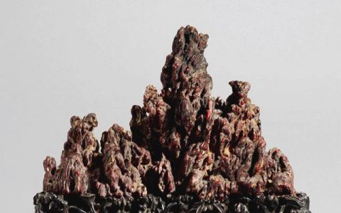 清宫瓷作研山