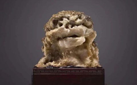 【诗赏雅石】玉狮吟