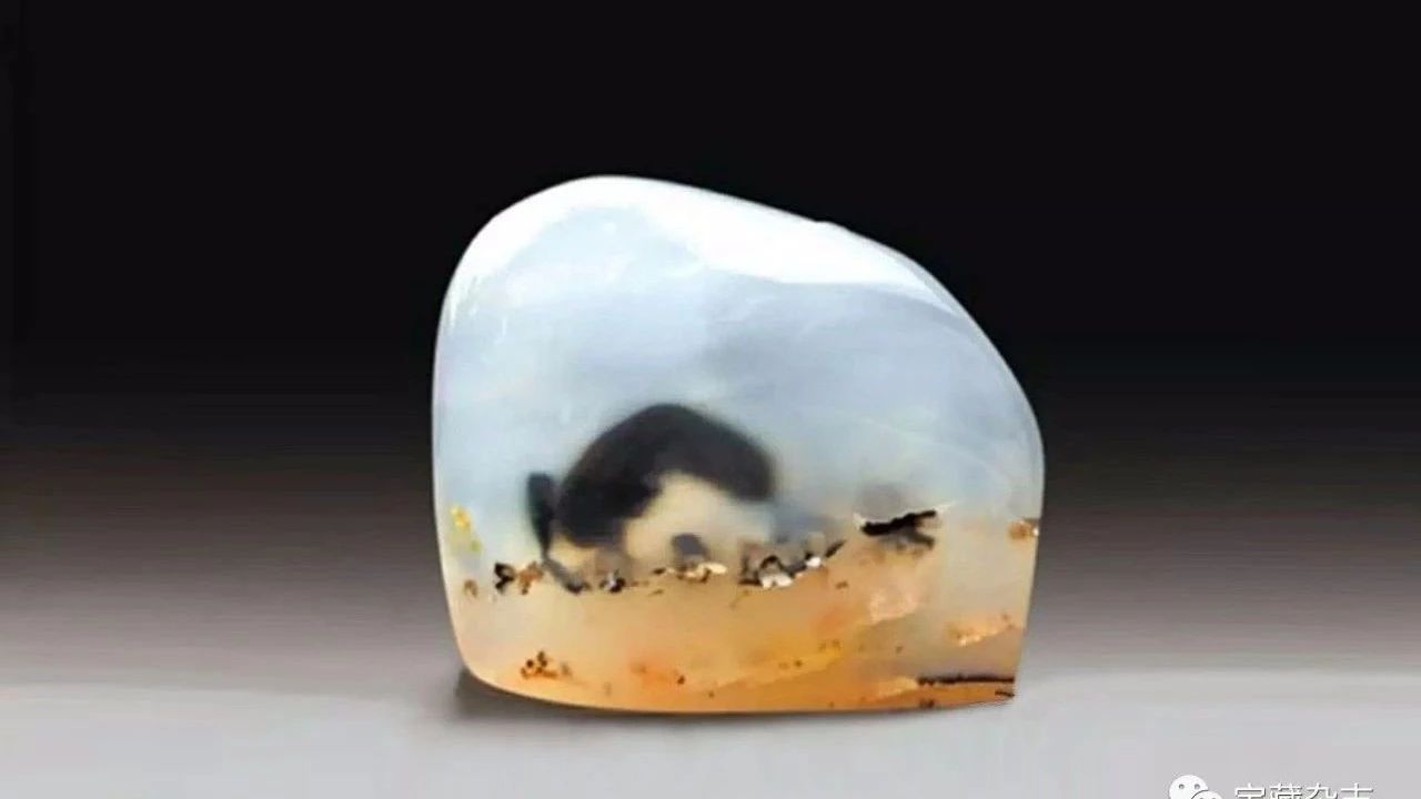 记住乡愁，海洋玉髓画面里的故乡