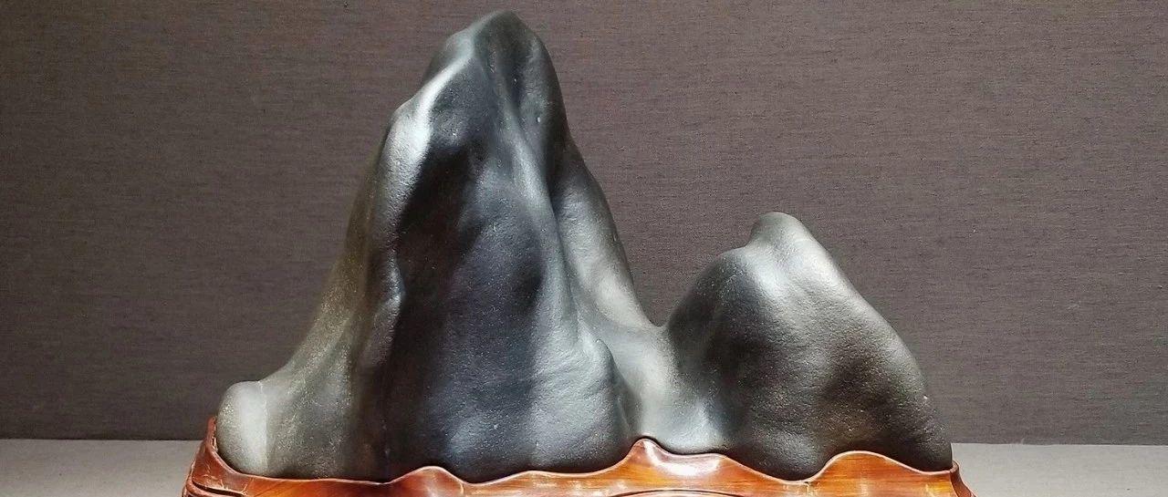 【名石品赏】盘江石“双峰凝秀”
