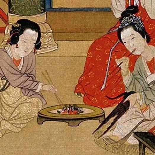 古代美女在闺中玩什么…把这幅名画放大看，惊呆了