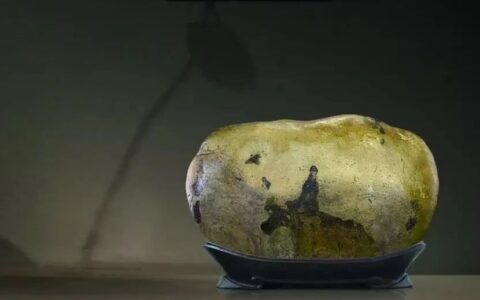 长江石的奇妙色谱。