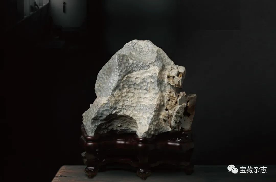 石头在中国成为艺术品。