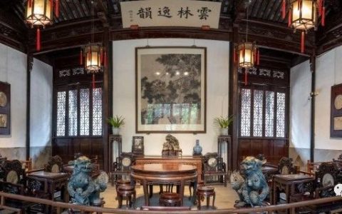 苏州园林石画多