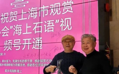 赵德奇：号外！上石协决意将海派赏石之波澜从浅蓝冲向深蓝