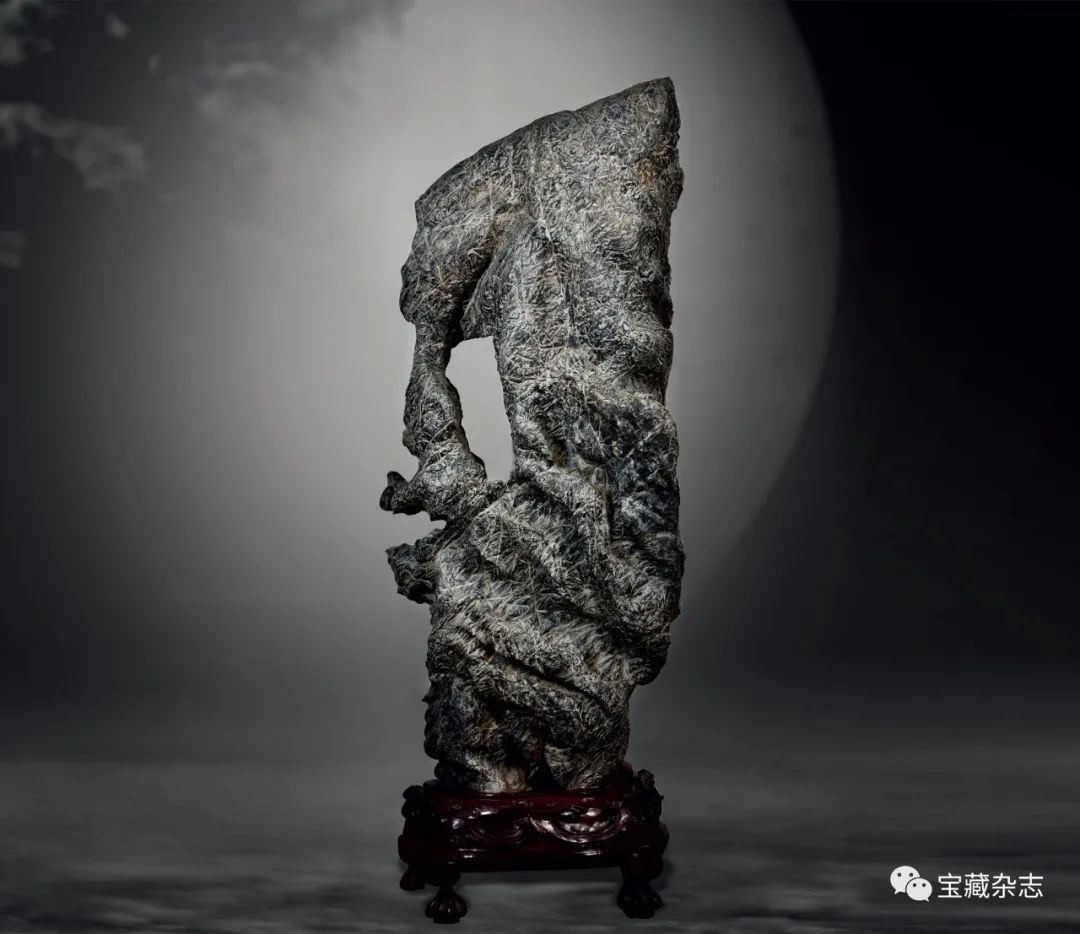 中国传统赏石的空间意识。